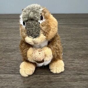 Peanut the Chipmunk Plush Vintage Realistic